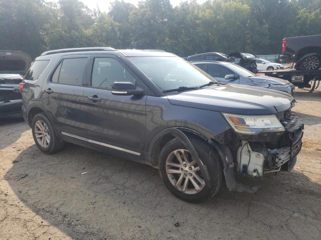 1FM5K7DHXHGA31697 - 2017 FORD EXPLORER XLT ნაცრისფერი ფოტო 4