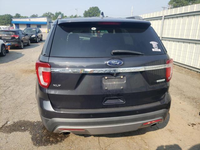 1FM5K7DHXHGA31697 - 2017 FORD EXPLORER XLT ნაცრისფერი ფოტო 6