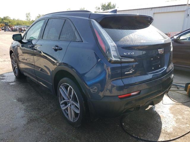 1GYFZFR41KF135538 - 2019 CADILLAC XT4 SPORT BLUE photo 2