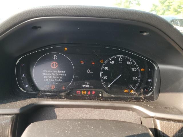 1HGCV2F34MA017851 - 2021 HONDA ACCORD SPORT Argent photo 9