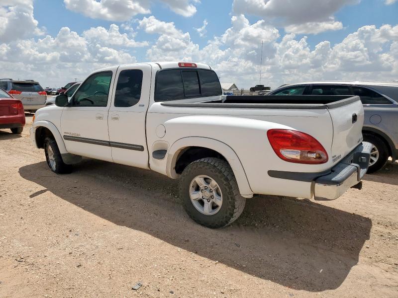 5TBBT44155S457264 - 2005 TOYOTA TUNDRA ACCESS CAB SR5 WHITE photo 2