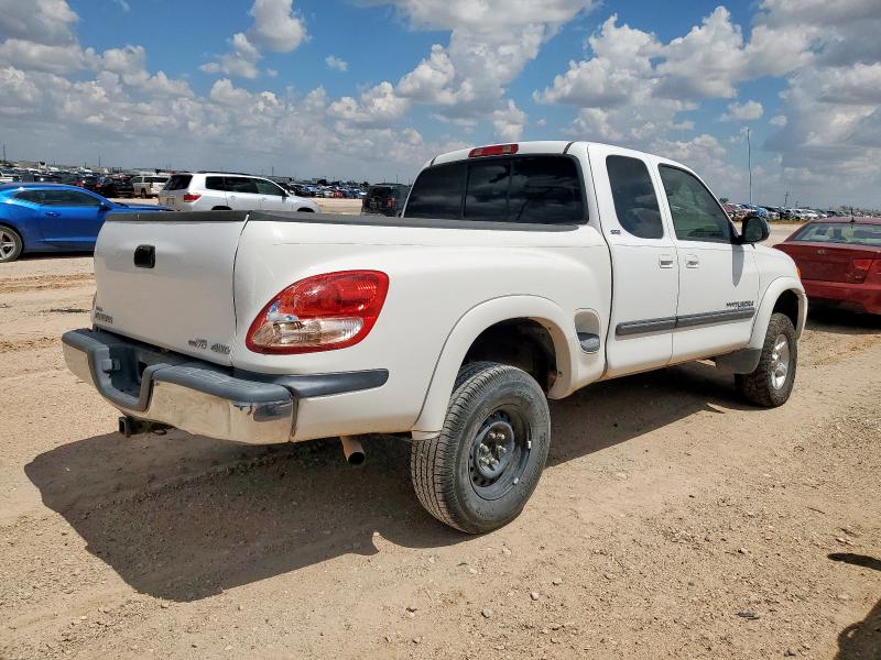 5TBBT44155S457264 - 2005 TOYOTA TUNDRA ACCESS CAB SR5 WHITE photo 3