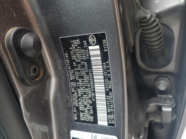 4T1BF1FKXHU690913 - 2017 TOYOTA CAMRY LE 灰色 照片 12