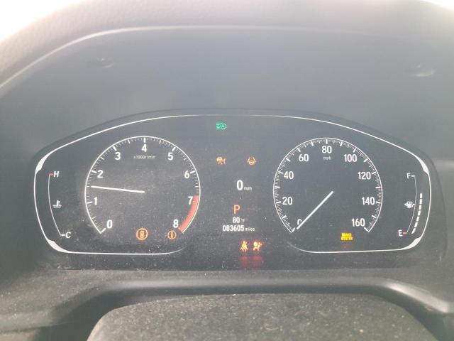 1HGCV2F99NA009864 - 2022 HONDA ACCORD TOURING SILVER photo 9