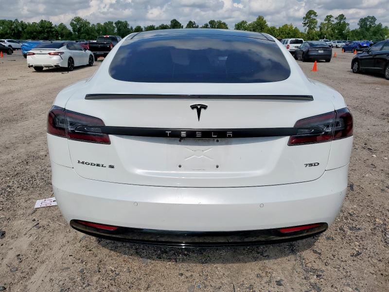 5YJSA1E23JF243990 - 2018 TESLA MODEL S თეთრი ფოტო 6