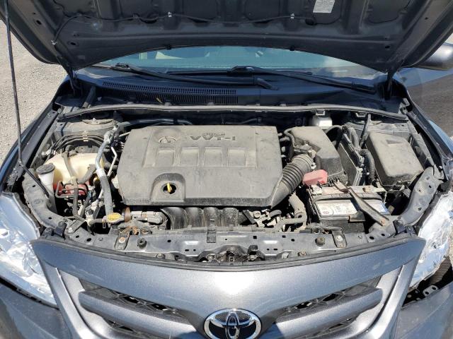 2T1BU4EE3DC065963 - 2013 TOYOTA COROLLA BASE Графитовый фото 11