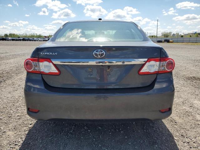 2T1BU4EE3DC065963 - 2013 TOYOTA COROLLA BASE Графитовый фото 6
