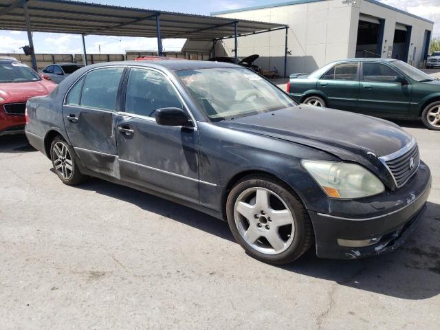 JTHBN36F955003799 - 2005 LEXUS LS 430 BLACK photo 4