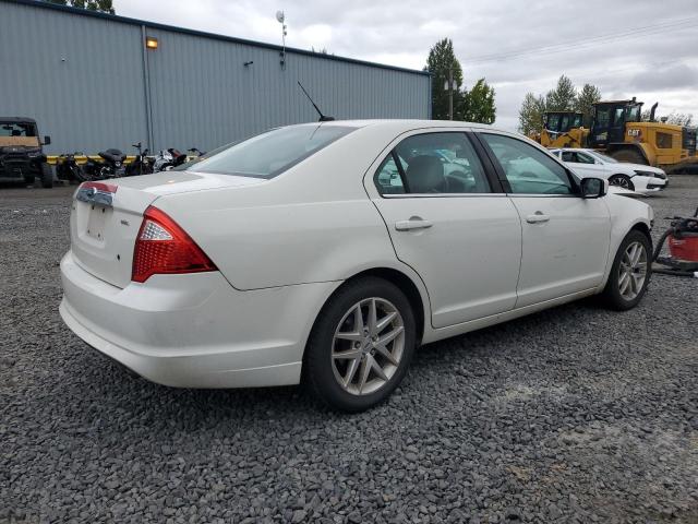 3FAHP0JA9CR182023 - 2012 FORD FUSION SEL WHITE photo 3