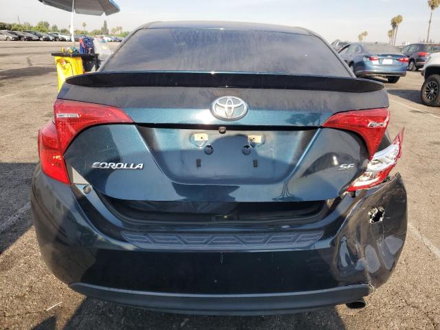 5YFBURHE0JP787430 - 2018 TOYOTA COROLLA L BLUE photo 6