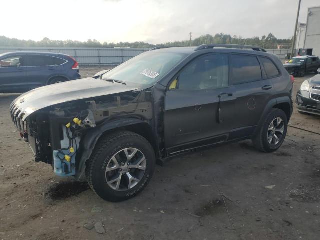 1C4PJMBS9FW617601 - 2015 JEEP CHEROKEE TRAILHAWK CHARCOAL photo 1