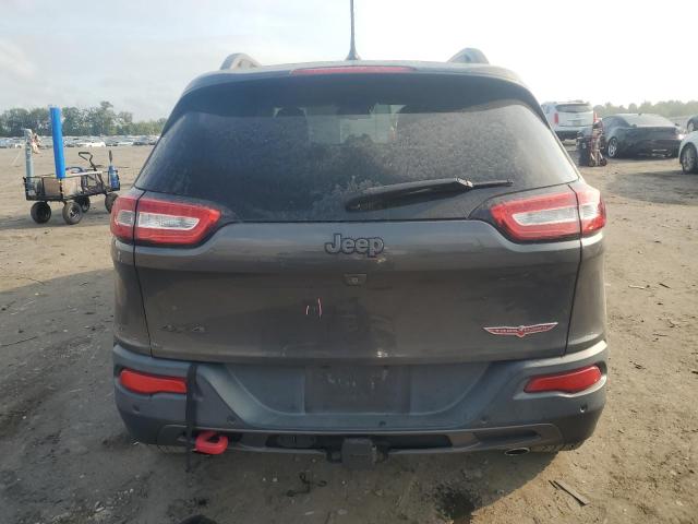 1C4PJMBS9FW617601 - 2015 JEEP CHEROKEE TRAILHAWK CHARCOAL photo 6