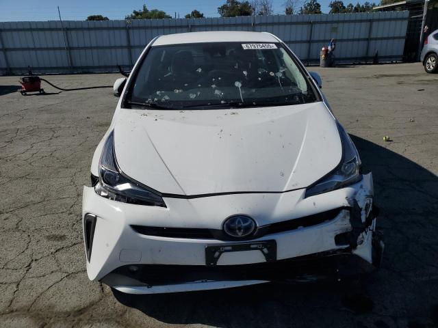 JTDKAMFU2N3157199 - 2022 TOYOTA PRIUS NIGHT SHADE Ақ фото 5