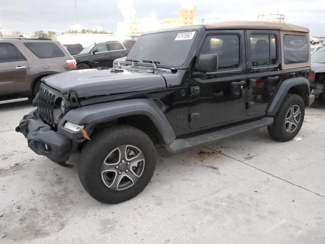 1C4HJXDG5LW312574 - 2020 JEEP WRANGLER U SPORT შავი ფოტო 1