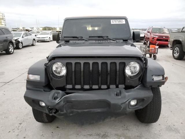 1C4HJXDG5LW312574 - 2020 JEEP WRANGLER U SPORT შავი ფოტო 5