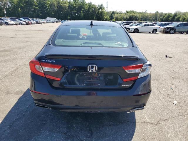 1HGCV1F38JA225723 - 2018 HONDA ACCORD SPORT Schwarz Foto 6