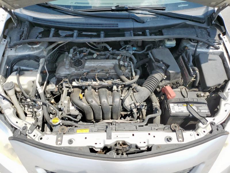 JTDBL40E399038690 - 2009 TOYOTA COROLLA BASE SILVER photo 11
