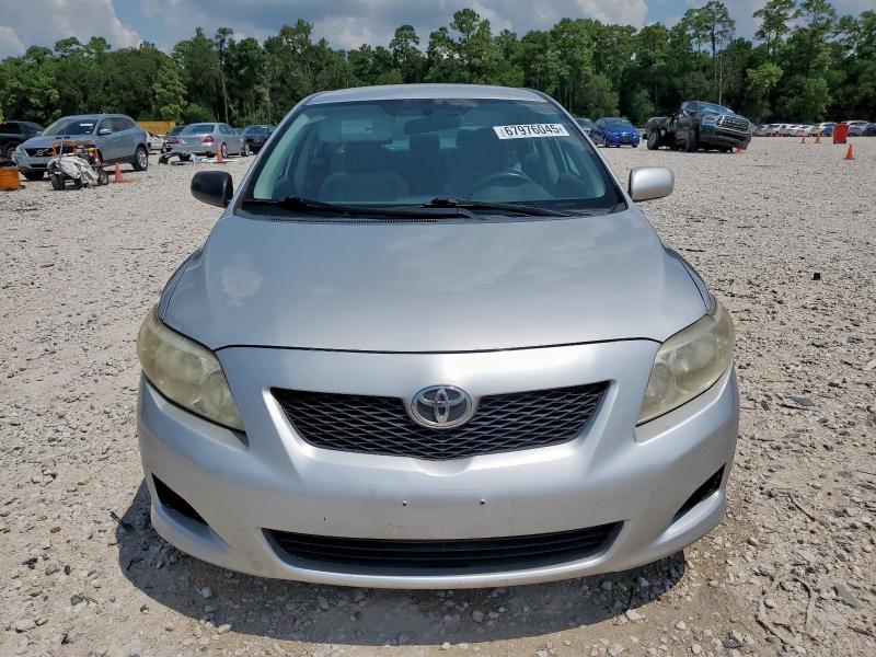 JTDBL40E399038690 - 2009 TOYOTA COROLLA BASE SILVER photo 5