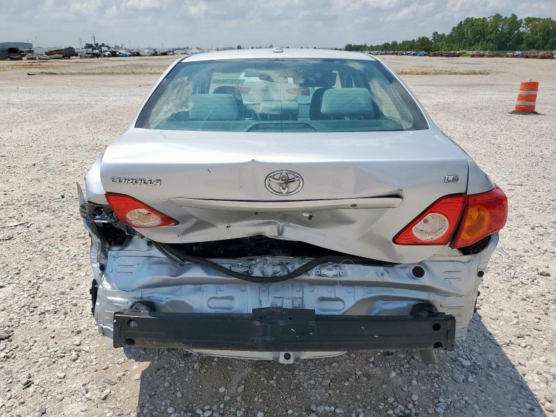 JTDBL40E399038690 - 2009 TOYOTA COROLLA BASE SILVER photo 6