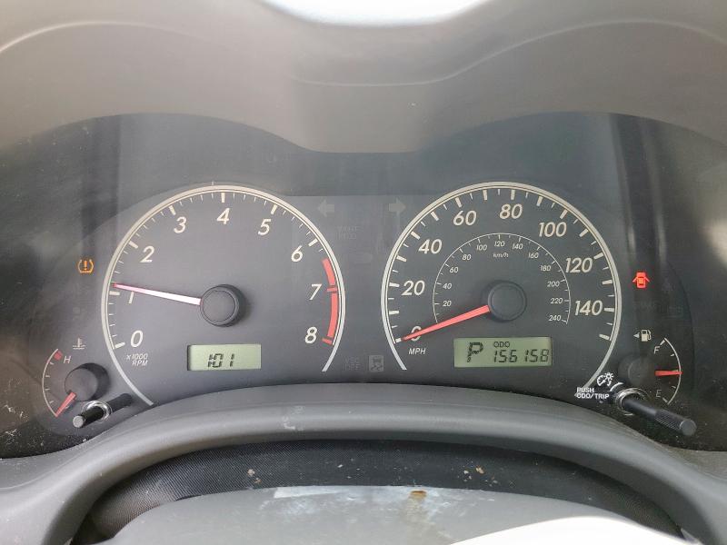 JTDBL40E399038690 - 2009 TOYOTA COROLLA BASE SILVER photo 9