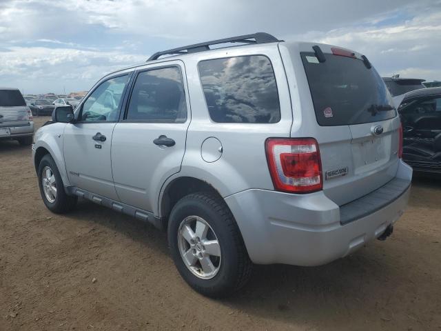 1FMCU93148KC32736 - 2008 FORD ESCAPE XLT SILVER photo 2