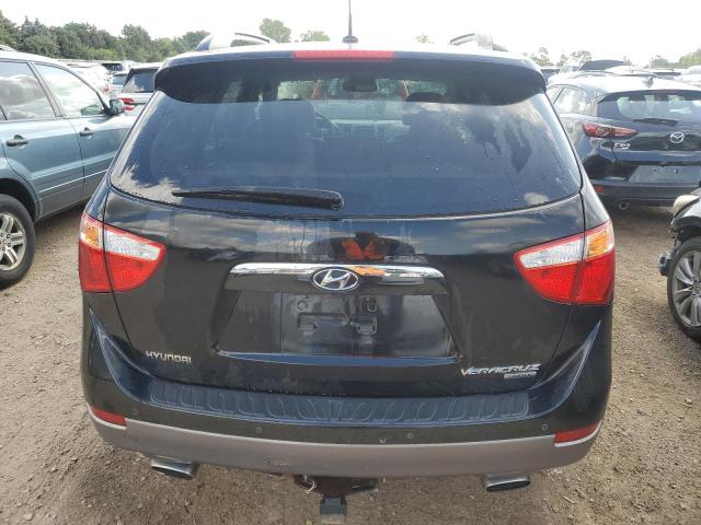 KM8NU4CC3BU169556 - 2011 HYUNDAI VERACRUZ GLS BLACK photo 6