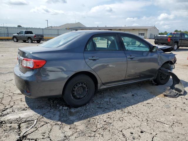2T1BU4EE3BC694409 - 2011 TOYOTA COROLLA BASE GRAY photo 3