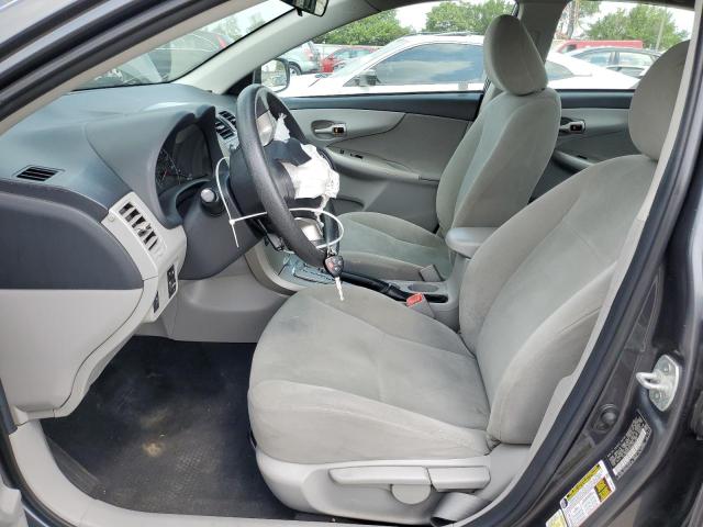 2T1BU4EE3BC694409 - 2011 TOYOTA COROLLA BASE GRAY photo 7