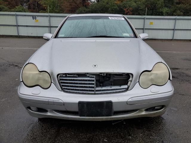 WDBRF61J71F110542 - 2001 MERCEDES-BENZ C 240 SILVER photo 5