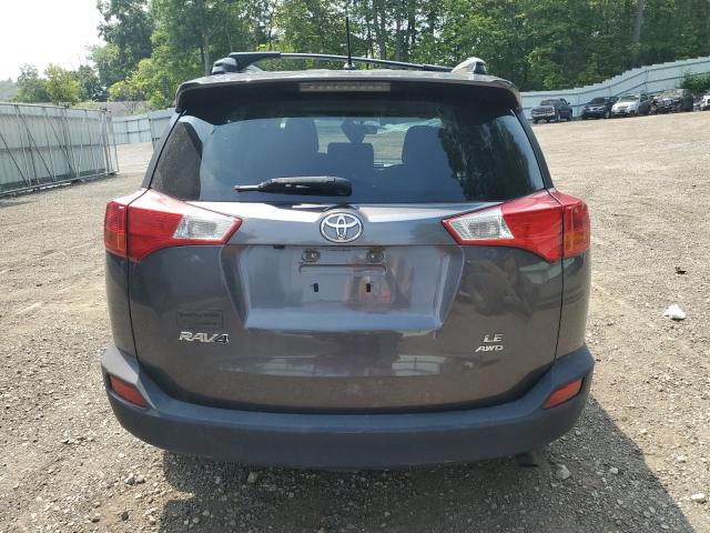 JTMBFREV7FJ047304 - 2015 TOYOTA RAV4 LE GRAY photo 6