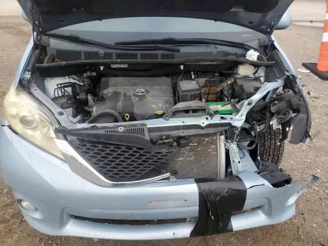 5TDKK3DC3GS720800 - 2016 TOYOTA SIENNA LE BLUE photo 12