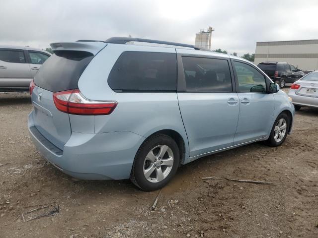 5TDKK3DC3GS720800 - 2016 TOYOTA SIENNA LE BLUE photo 3