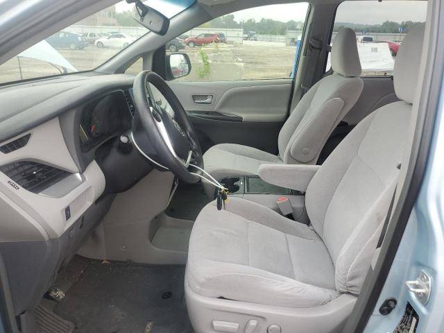 5TDKK3DC3GS720800 - 2016 TOYOTA SIENNA LE BLUE photo 7