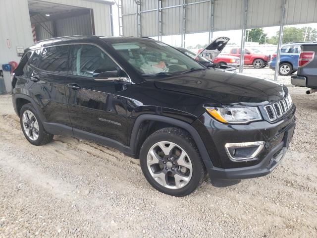 3C4NJDCBXMT599196 - 2021 JEEP COMPASS LIMITED BLACK photo 4