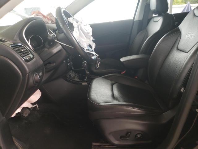 3C4NJDCBXMT599196 - 2021 JEEP COMPASS LIMITED BLACK photo 7