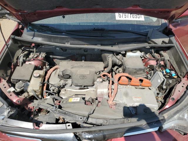 JTMRJREVXJD170339 - 2018 TOYOTA RAV4 HV LE Rot Foto 11
