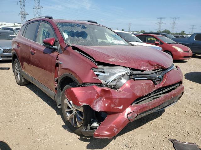JTMRJREVXJD170339 - 2018 TOYOTA RAV4 HV LE Rot Foto 4