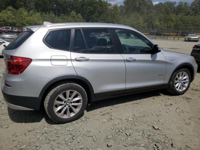 5UXWX9C54E0D37877 - 2014 BMW X3 XDRIVE28I SILVER photo 3