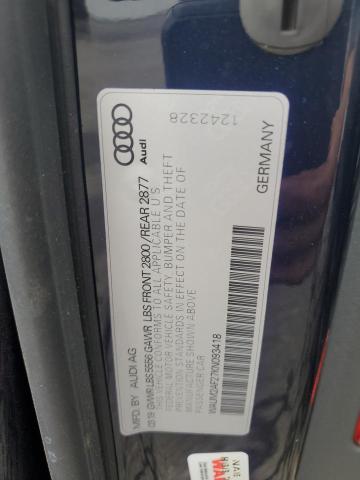 WAUM2AF27KN093418 - 2019 AUDI A6 PRESTIGE Mavi foto 12