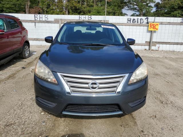 3N1AB7AP8EY232803 - 2014 NISSAN SENTRA S GRAY photo 5