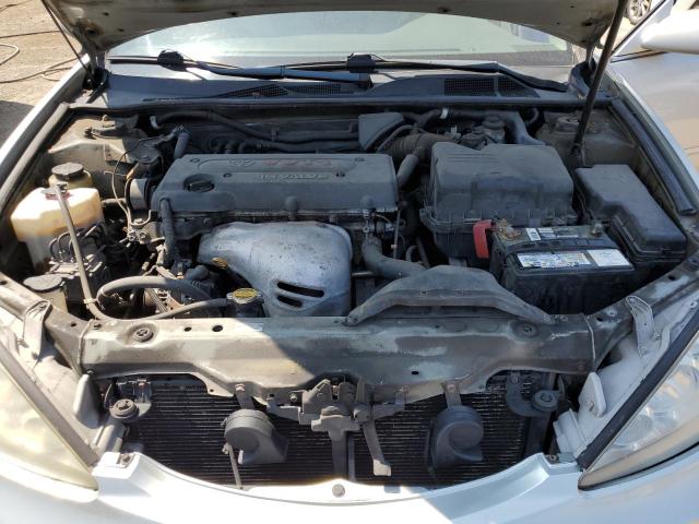 4T1BE32K35U080156 - 2005 TOYOTA CAMRY LE SILVER photo 11