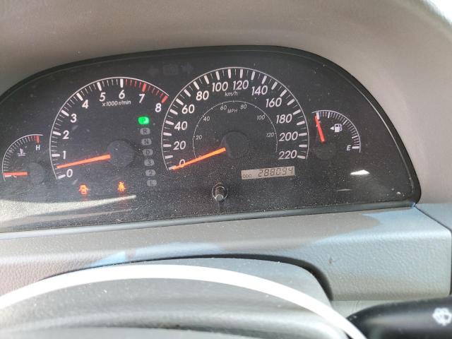 4T1BE32K35U080156 - 2005 TOYOTA CAMRY LE SILVER photo 9