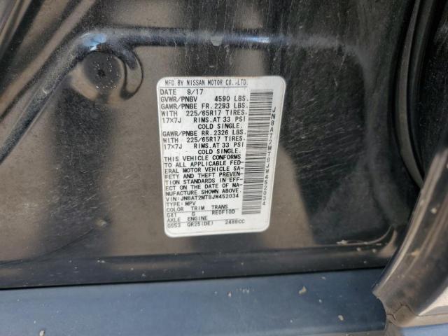 JN8AT2MT8JW452034 - 2018 NISSAN ROGUE S BLACK photo 13