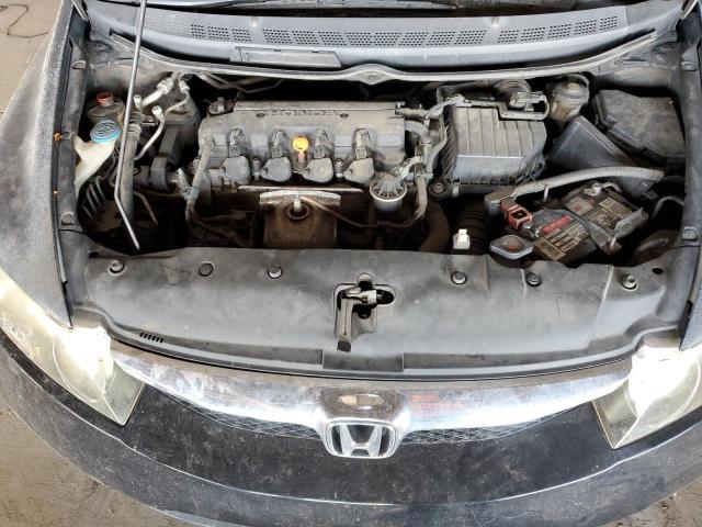 2HGFA1F91BH508917 - 2011 HONDA CIVIC EXL BLACK photo 11