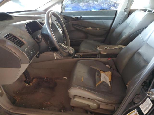 2HGFA1F91BH508917 - 2011 HONDA CIVIC EXL BLACK photo 7