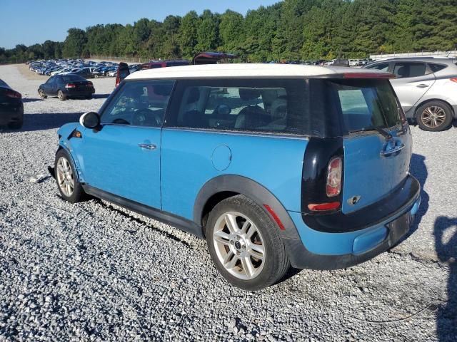 WMWZF3C56ET571400 - 2014 MINI COOPER CLUBMAN BLUE photo 2