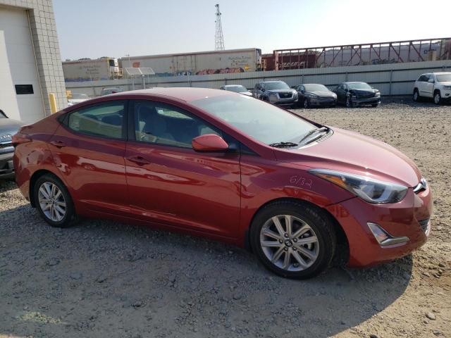 5NPDH4AE8FH592948 - 2015 HYUNDAI ELANTRA SE MAROON photo 4