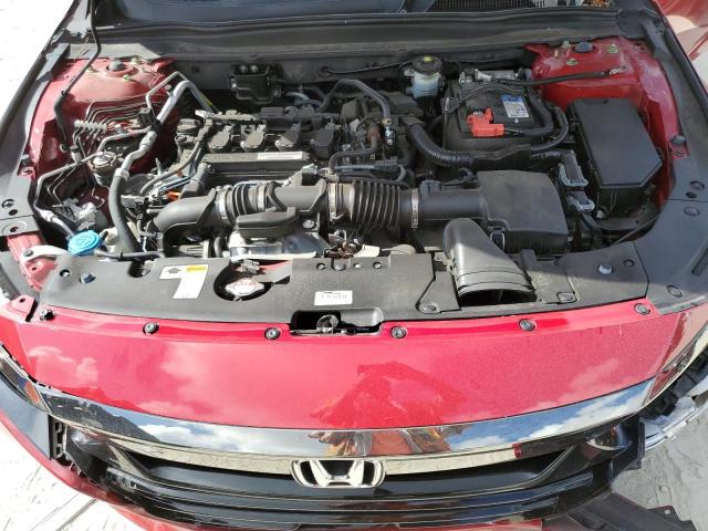 1HGCV1F36KA109504 - 2019 HONDA ACCORD SPORT Қызыл фото 11