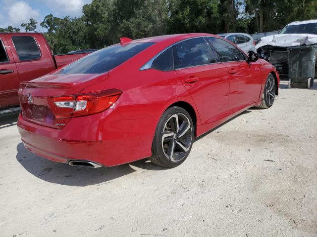 1HGCV1F36KA109504 - 2019 HONDA ACCORD SPORT Қызыл фото 3