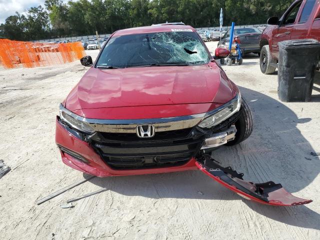 1HGCV1F36KA109504 - 2019 HONDA ACCORD SPORT Қызыл фото 5